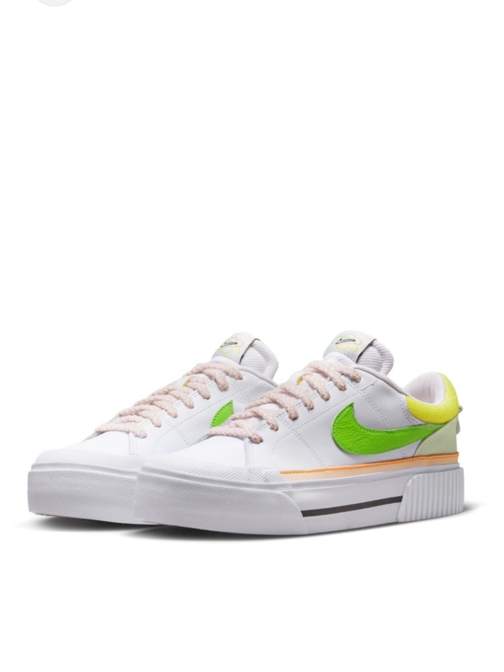 Nike Women's Court Legacy Lift Action Green White FD0872-100